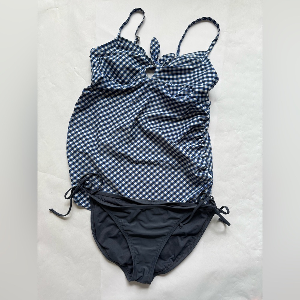 Tankini Swimsuit Set Top Bottom Target exhilaration Xl isabel maternity L